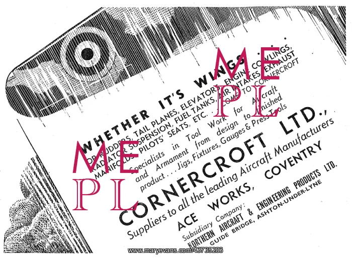 : Cornercroft ACE Aircraft Sheet Metal Work : Cornercroft ACE Aircraft Sheet Metal Work