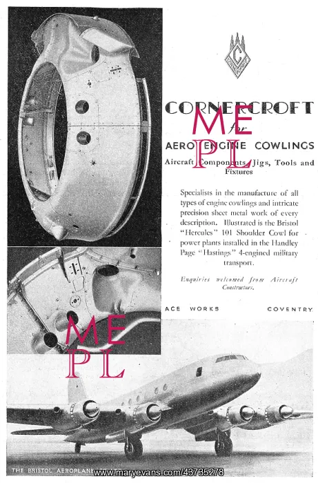 : Cornercroft Aero Engine Cowlings : Cornercroft Aero Engine Cowlings