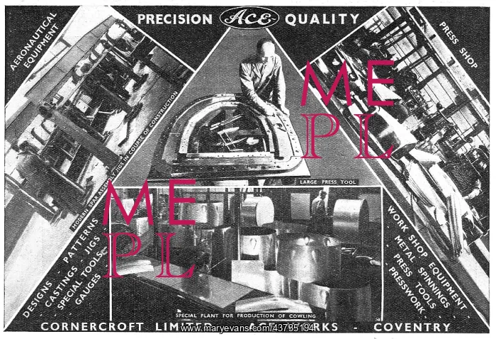 : Cornercroft Ltd : Aircraft Sheet Metal : Cornercroft Ltd : Aircraft Sheet Metal