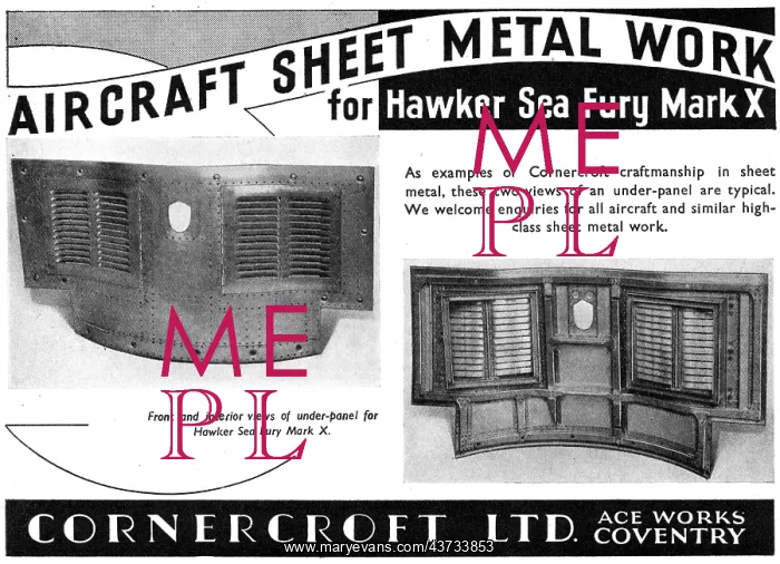 : Cornercroft Aircraft Sheet Metal Work : Cornercroft Aircraft Sheet Metal Work