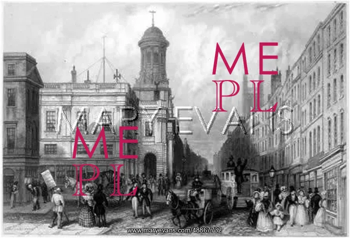 : CORNHILL / EXCHANGE 1846 : CORNHILL / EXCHANGE 1846