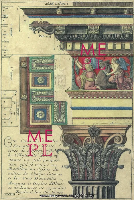  : Cornice and Column