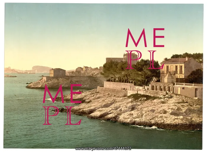 : Corniche Road, Marseilles, France : Corniche Road, Marseilles, France