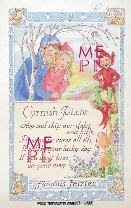 : Cornish Pixie - Hop and skip o'er dales and hills? : Cornish Pixie - Hop and skip o'er dales and hills?