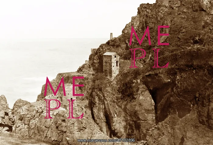 : A Cornish Tin Mine, Botallack, Victorian period
