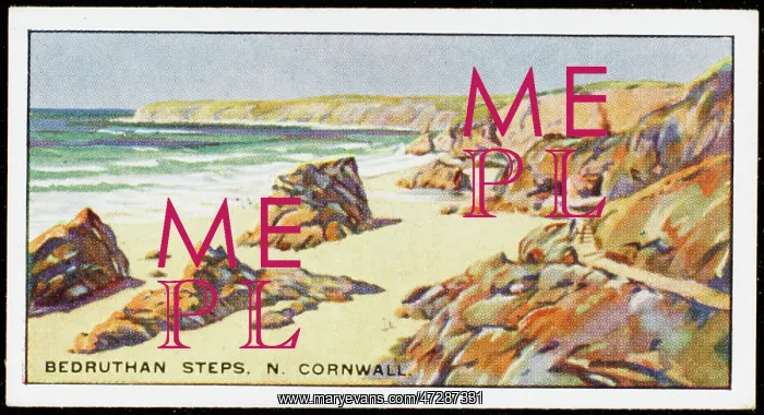 : CORNWALL / BEDRUTHAN STEPS : CORNWALL / BEDRUTHAN STEPS