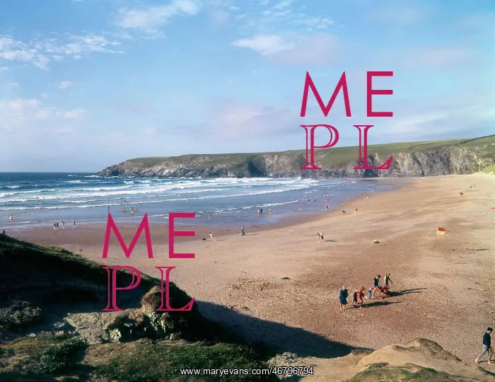 : Cornwall, England - Holywell Bay, Cubert : Cornwall, England - Holywell Bay, Cubert