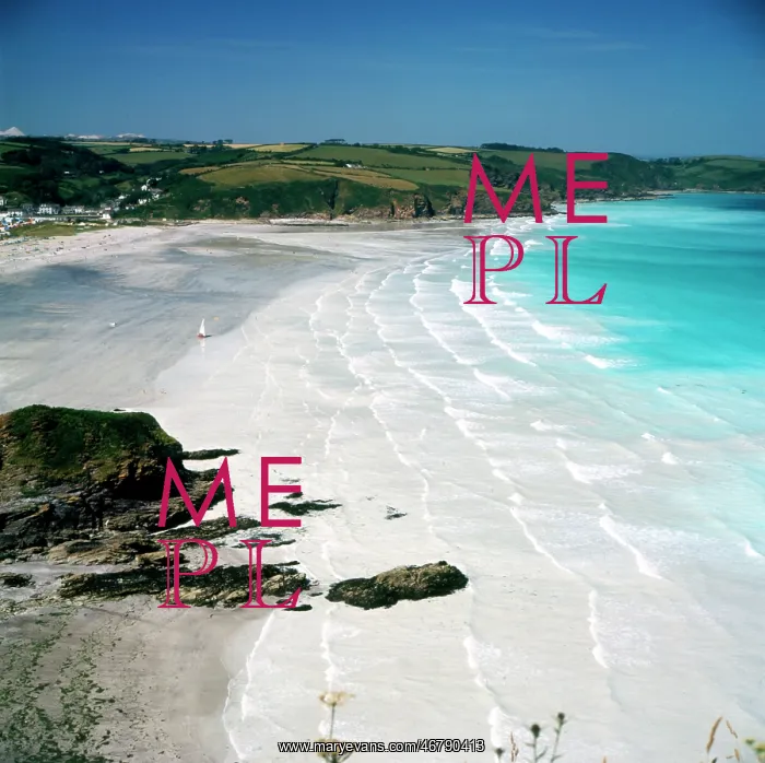 : Cornwall, England - Pentewan Sands, St. Austell Bay : Cornwall, England - Pentewan Sands, St. Austell Bay