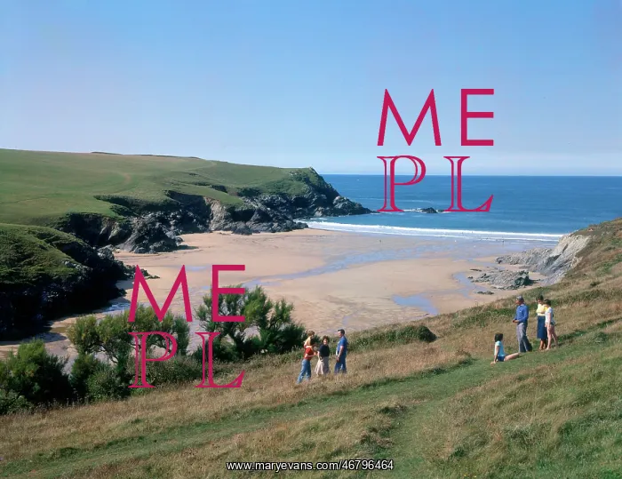 : Cornwall, England - Porth Joke, Crantock : Cornwall, England - Porth Joke, Crantock