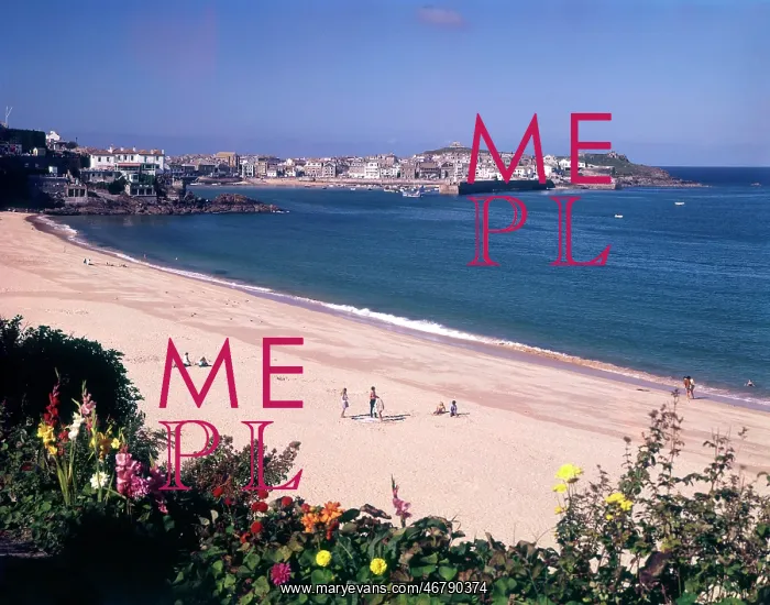: Cornwall, England - Porthminster Beach, St. Ives : Cornwall, England - Porthminster Beach, St. Ives