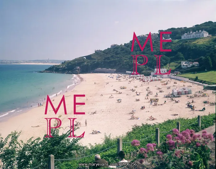 : Cornwall, England - Porthminster Beach, St. Ives : Cornwall, England - Porthminster Beach, St. Ives