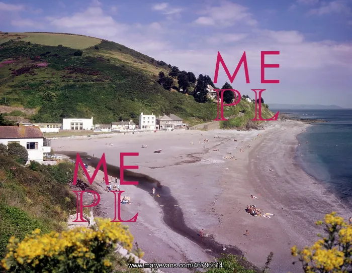 : Cornwall, England - Seaton Beach, near East Looe : Cornwall, England - Seaton Beach, near East Looe
