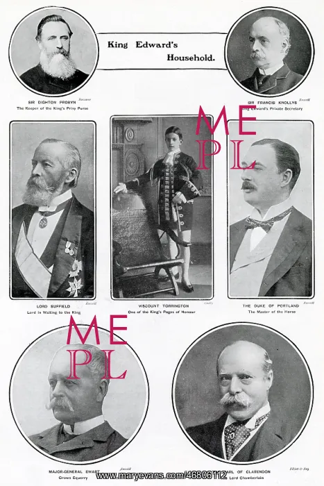 : Coronation 1902 - King Edward's household : Coronation 1902 - King Edward's household