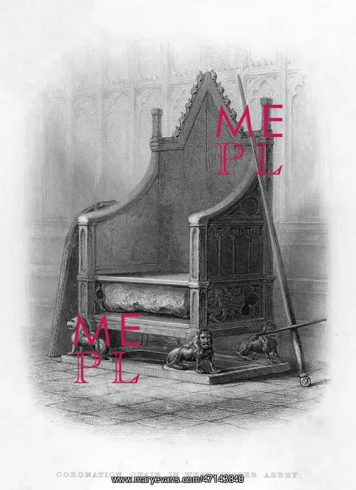  : Coronation Chair, Westminster Abbey