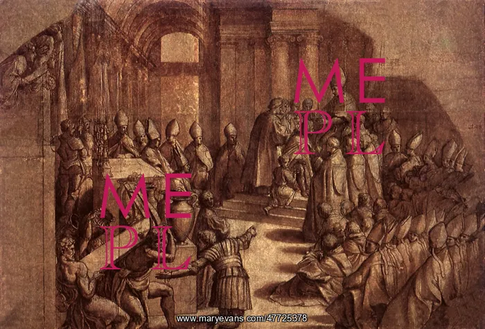 : The Coronation of Charlemagne, by Raphael : The Coronation of Charlemagne, by Raphael