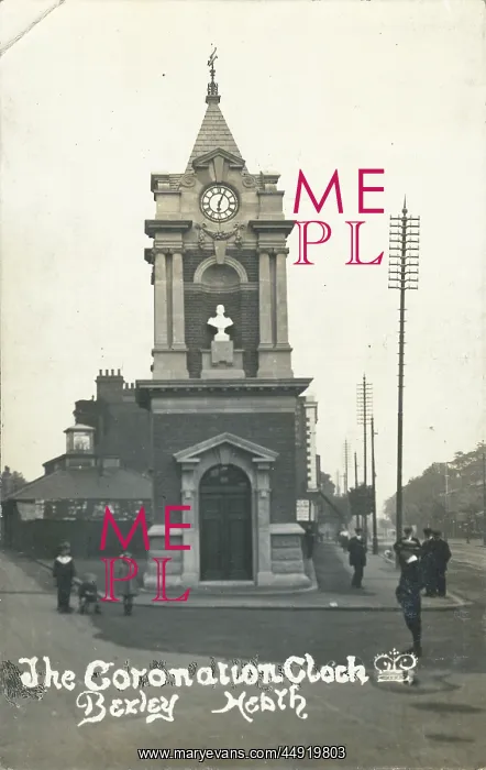 : The Coronation Clock, Bexley Heath : The Coronation Clock, Bexley Heath