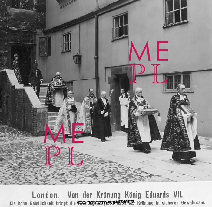 : Coronation day of King Edward VII, 1902 : Coronation day of King Edward VII, 1902