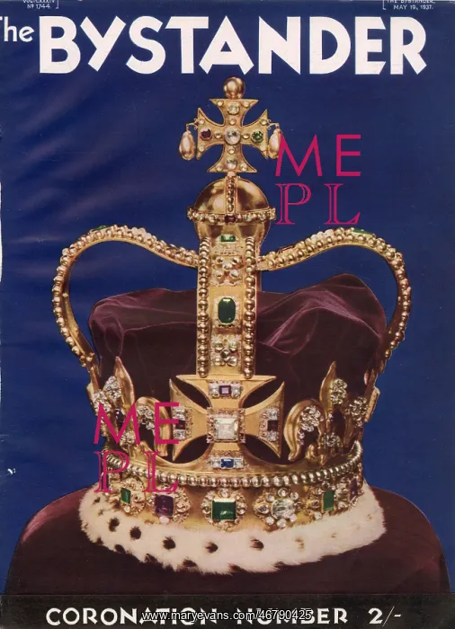 : Coronation Decorations, 1937 : Coronation Decorations, 1937