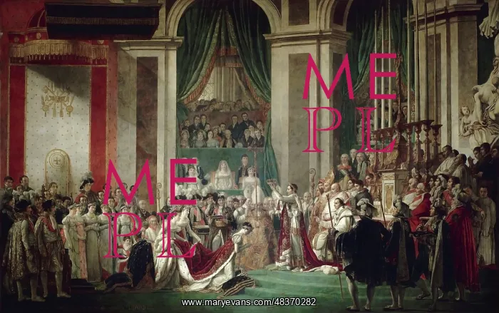 : Coronation of Emperor Napoleon I, by Jacques-Louis David : Coronation of Emperor Napoleon I, by Jacques-Louis David