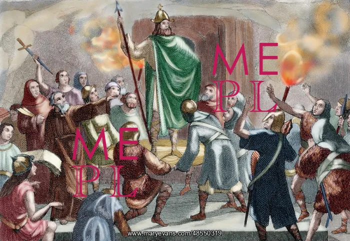 : Coronation of Garci Ximenez (724 oe? - 758?) : Coronation of Garci Ximenez (724 oe? - 758?)
