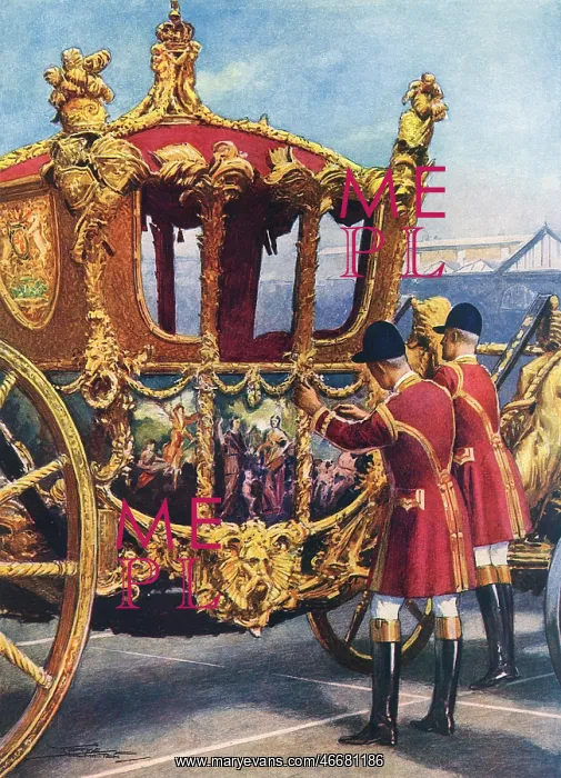 : The Coronation Gold State Coach : The Coronation Gold State Coach
