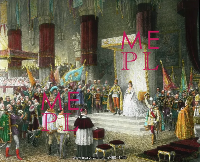 : Coronation of the imperial couple : Coronation of the imperial couple