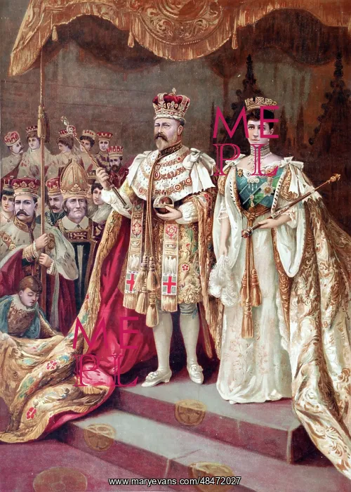 : Coronation of King Edward VII and Queen Alexandra : Coronation of King Edward VII and Queen Alexandra