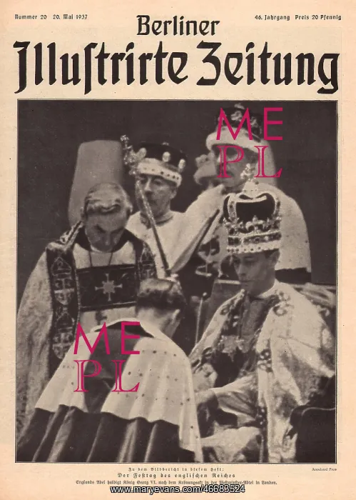 : Coronation of King George VI : Coronation of King George VI