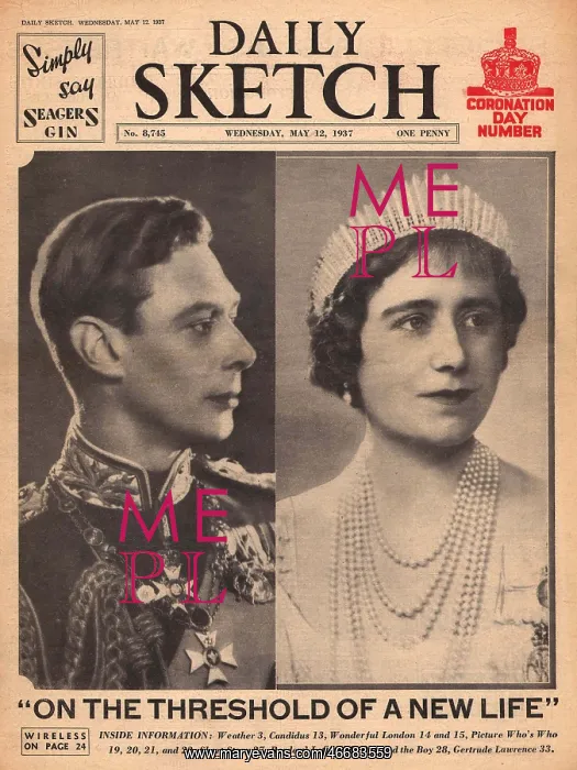 : Coronation of King George VI : Coronation of King George VI