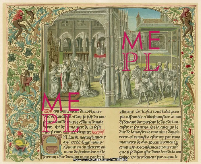 : Coronation of King Henry IV : Coronation of King Henry IV