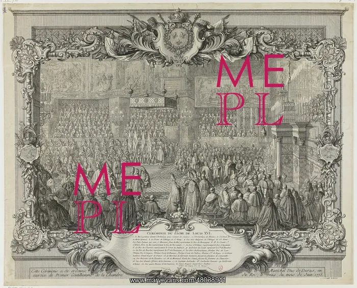 : Coronation of Louis XVI : Coronation of Louis XVI