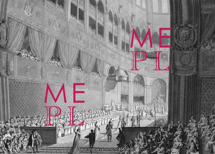 : Coronation of Napoleon I in Notre Dame, Paris : Coronation of Napoleon I in Notre Dame, Paris