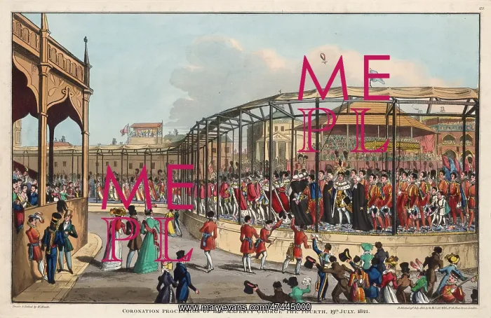 : Coronation procession of his majesty George the Fourth, 19th : Coronation procession of his majesty George the Fourth, 19th