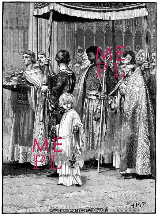 : Coronation of Richard I in Westminster Abbey 1189 : Coronation of Richard I in Westminster Abbey 1189