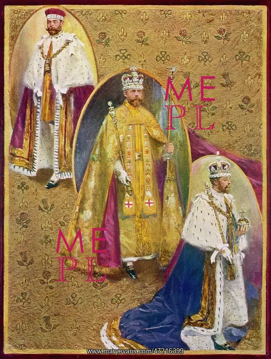  : THREE CORONATION ROBES