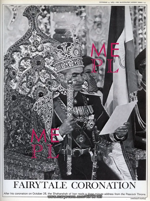 : The Coronation of the Shah of Iran : The Coronation of the Shah of Iran