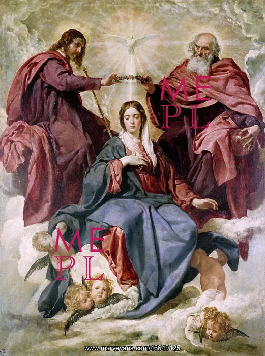  : The Coronation of the Virgin, by Velazquez