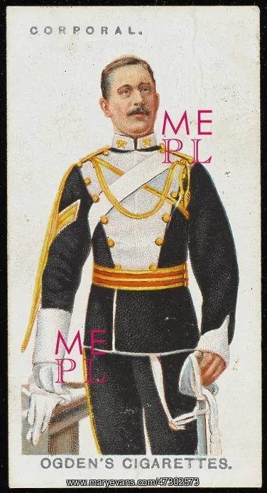 : CORPORAL. A Corporal from the 17th Lancers (Duke of Cambridge's Own) : CORPORAL. A Corporal from the 17th Lancers (Duke of Cambridge's Own)