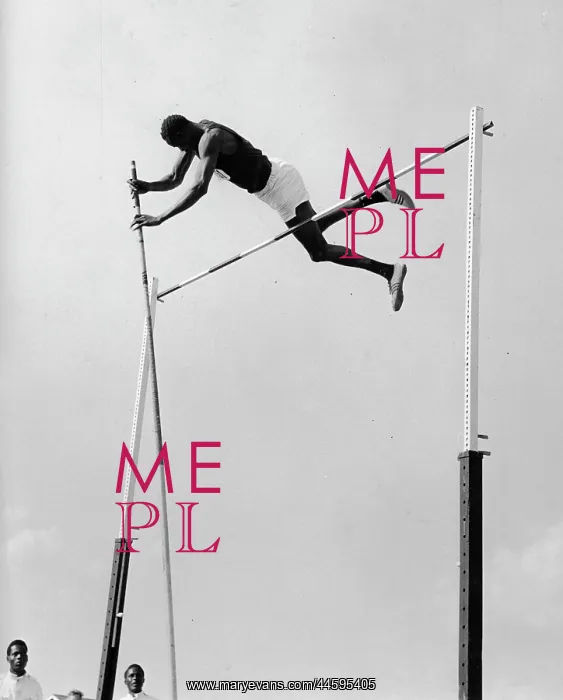 : Corporal Kiprop of the 3rd K.A.R pole vaulting : Corporal Kiprop of the 3rd K.A.R pole vaulting