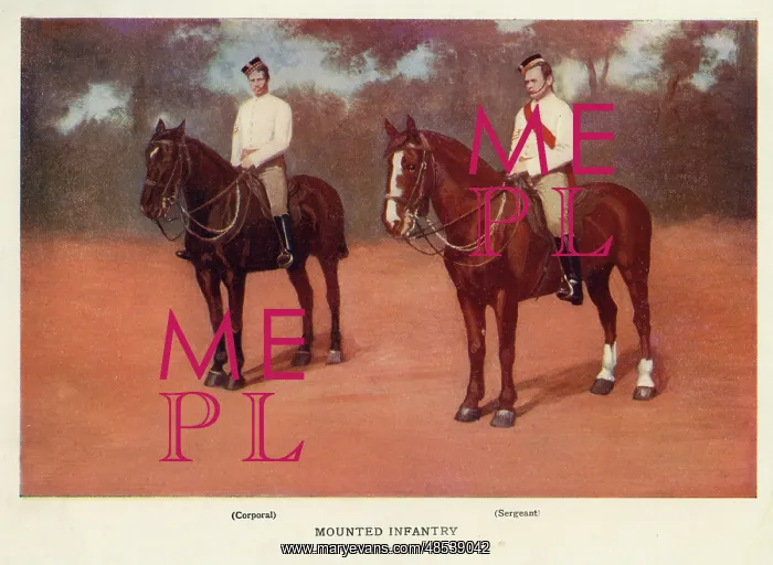  : Corporal and Sergeant, Mounted Infantry