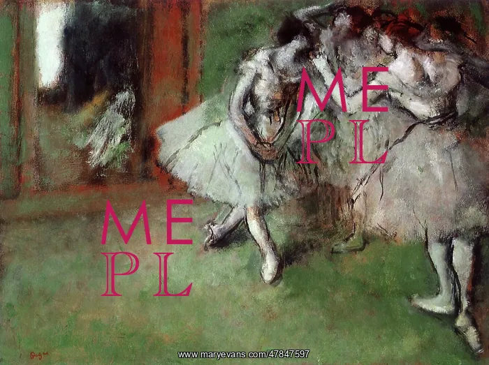  : Corps de Ballet, by Degas