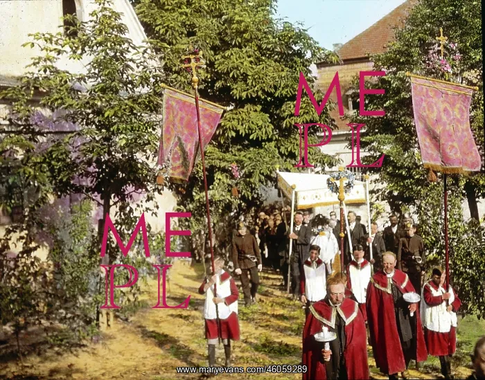 : Corpus Christi procession in Duernstein : Corpus Christi procession in Duernstein