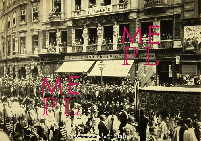 : Corpus Christi procession with Emperor Franz : Corpus Christi procession with Emperor Franz