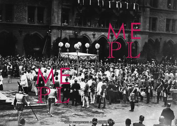 : Corpus Christi processions in Munich, 1898 : Corpus Christi processions in Munich, 1898