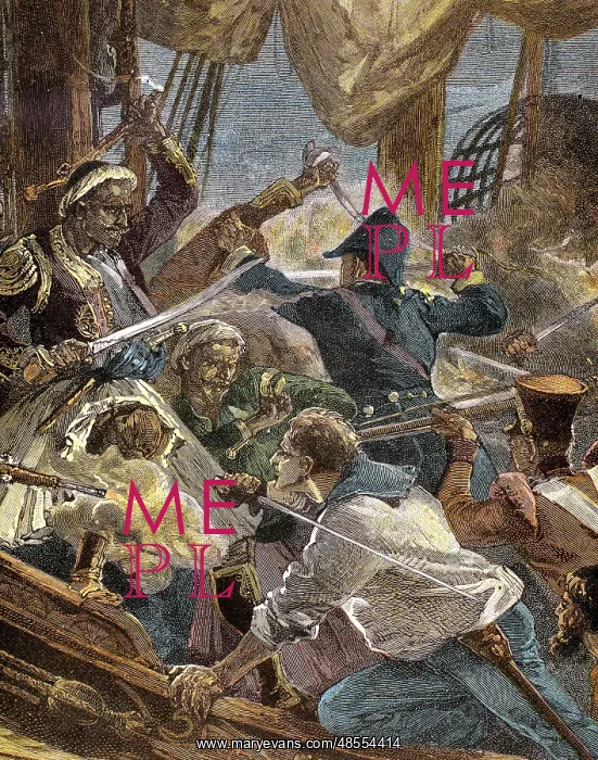  : Corsairs boarding a boat