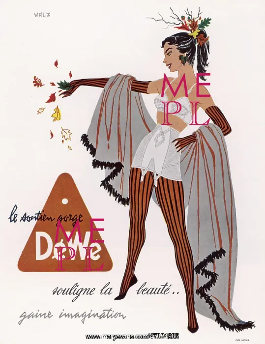 : De We Corset - Bra 1950s : De We Corset - Bra 1950s
