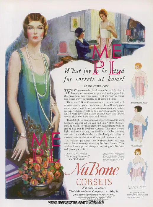: CORSETS AT HOME 1925 : CORSETS AT HOME 1925