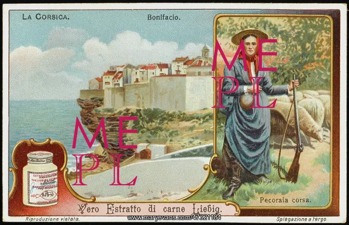  : CORSICA / BONIFACIO / LIEBIG