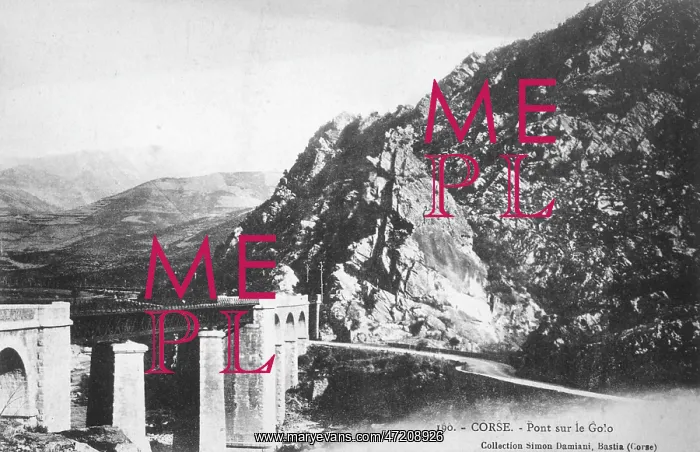  : CORSICA / GOLO RIVER C1912