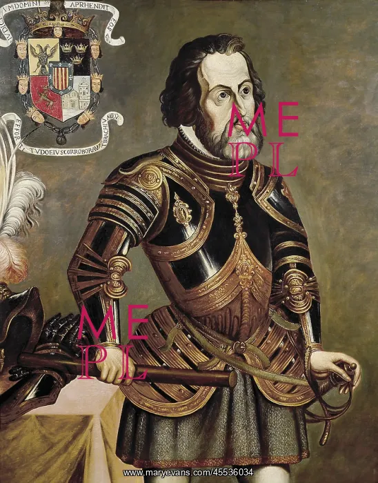 : CORTES, Hernan (1485-1547). Spanish conqueror : CORTES, Hernan (1485-1547). Spanish conqueror